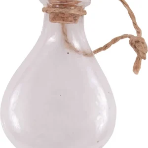 Dekoglas Flasche mit Korken 12 Stück Letzte Chance