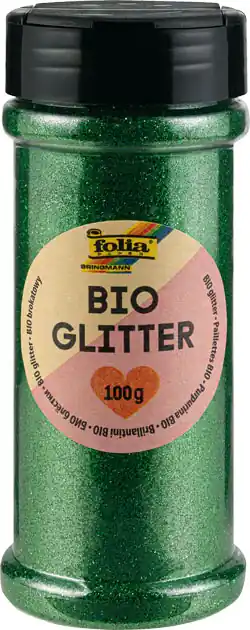 Angebot Glitter grün, 100 g