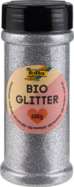 Meistverkauft Glitter silber, 100 g