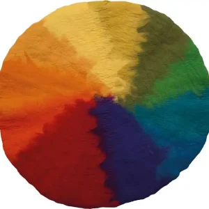 Regenbogen Filzmatte Jahreszeitenkreis Original