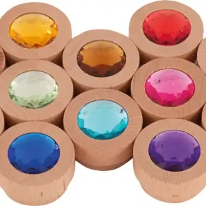 Regenbogen Funkelsteine 12 Stück sortiert Abverkauf