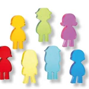 Exklusiv Regenbogen Kinder 7 Stück sortiert