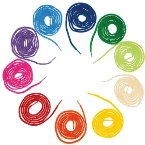 Exklusiv Regenbogen Fädelschnüre 20 Stück sortiert