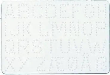 Billig Stiftplatte midi Buchstaben