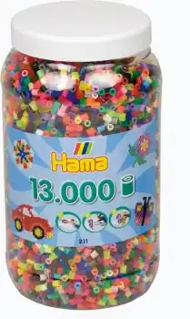 Top-Seller Bügelperlen 13.000 Stück in 48 Farben