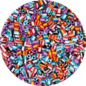 Bügelperlen midi Streifenmix 1 Top-Preis