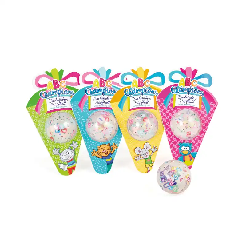 Buchstaben Flummi Ausverkauf