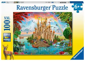 Hochwertig Puzzle Märchenhaftes Schloss
