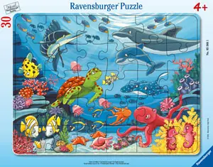 Rahmenpuzzle Unten im Meer Schnäppchen
