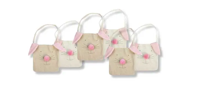 Direkt Vom Hersteller Hasentasche klein, 6 Stück sortiert