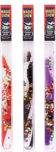 Glitzer Zauberstab sortiert Großhandel