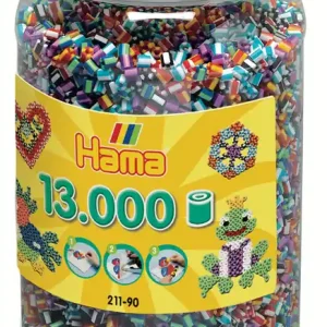 Must-Have Bügelperlen midi Streifenmix 13.000 Stück