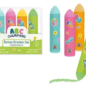Kreidenset 4 Stück sortiert Mega-Angebot