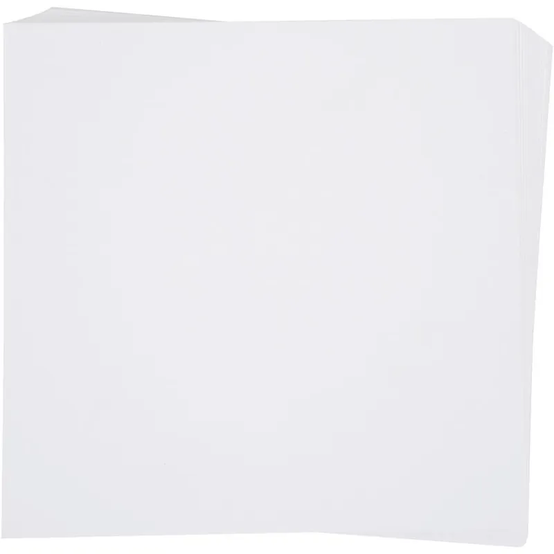 Zeichenkarton, weiß, 18 x 18 cm Beliebt