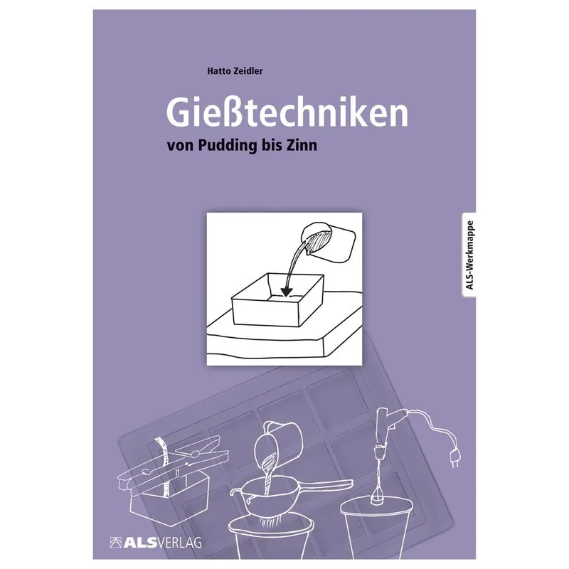 Arbeitsmappe Gießtechniken – von Pudding bis Zinn zum Download Großhandel