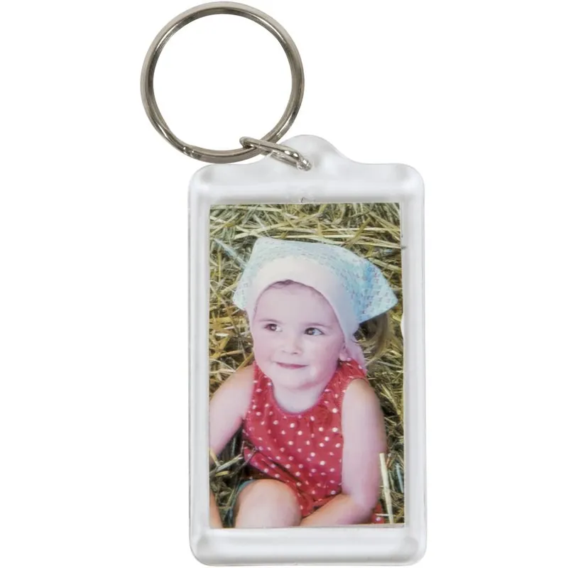 Acryl-Schlüsselanhänger, rechteckig Exklusiv