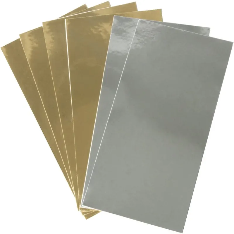 Verzierwachsplatten, metallic Nur Heute